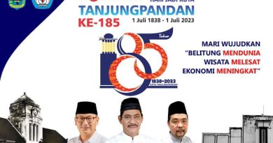 Hari Jadi Kota Tanjungpandan Ke-185